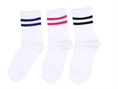 Kids ONLY bright white socks (3-pack)